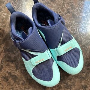 Nike SuperRep blue cycling bike shoes size 8 women’s